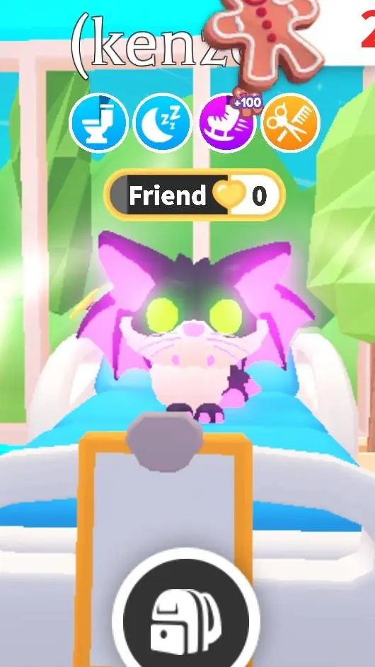 ai character: Kenzeo  background