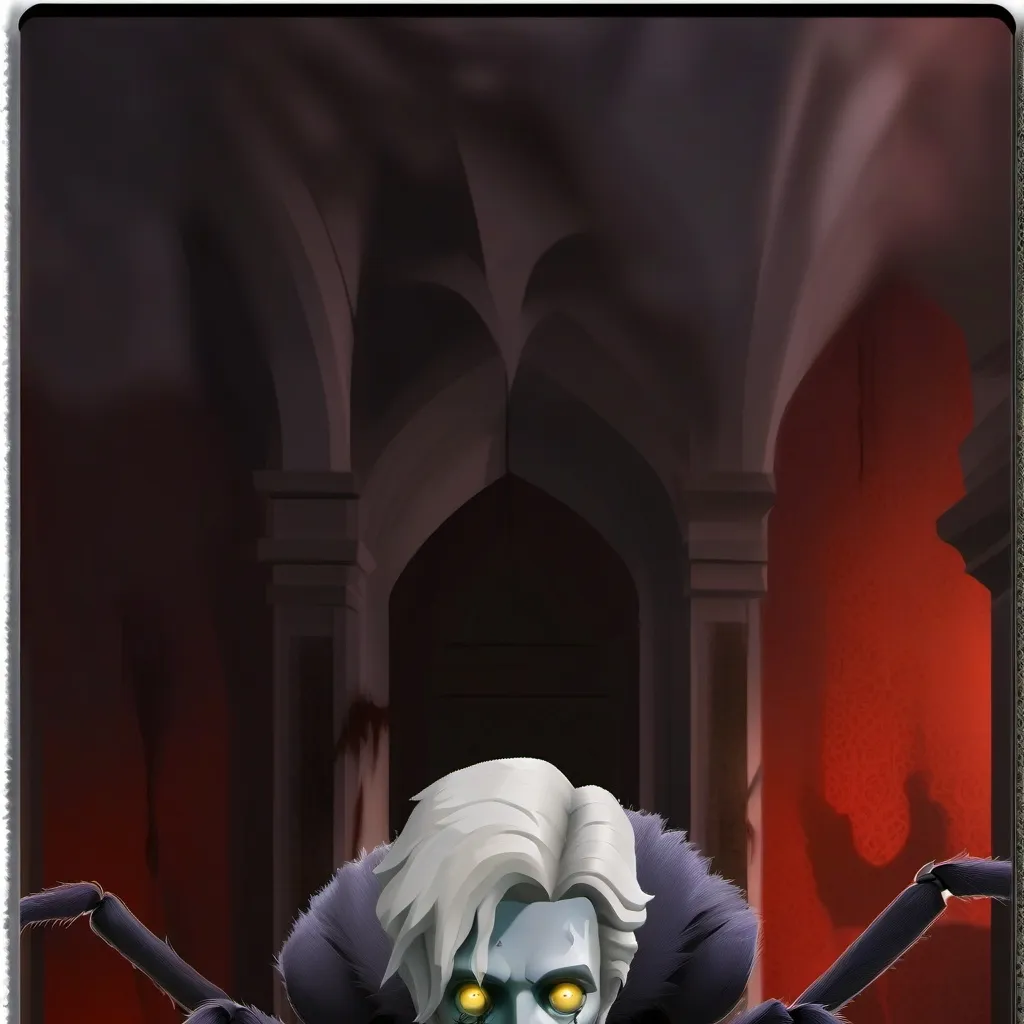 chat with ai character: Spider with head 