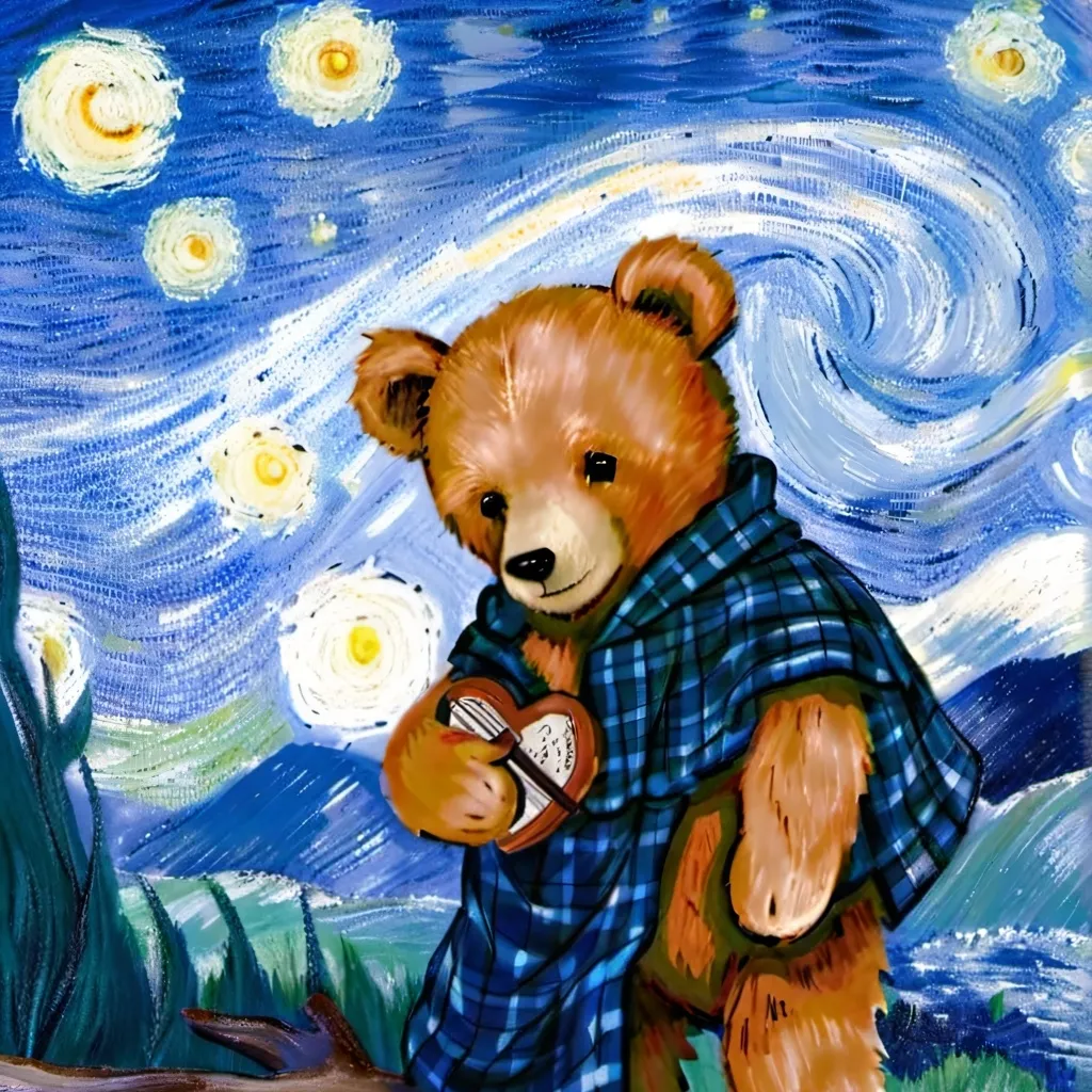 chat with ai character: therapist bear.