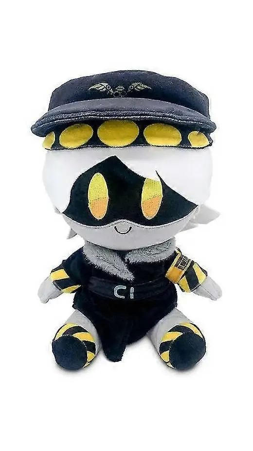 ai character: N (plush) background