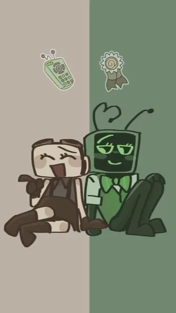 ai character: Vee and Shelly background