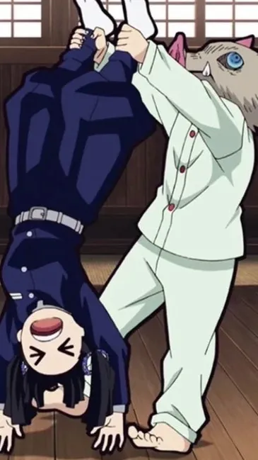 ai character: Inosuke x Aoi🐗 background