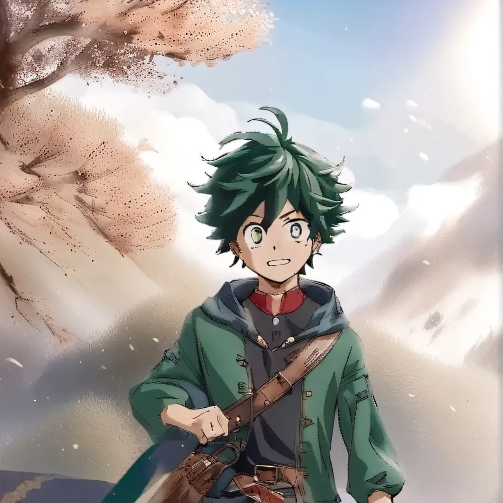 chat with ai character: Izuku Midoriya