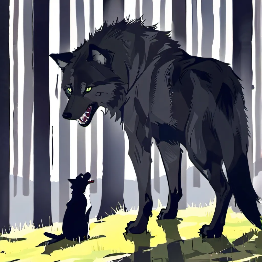 chat with ai character: Warrior wolves-6-