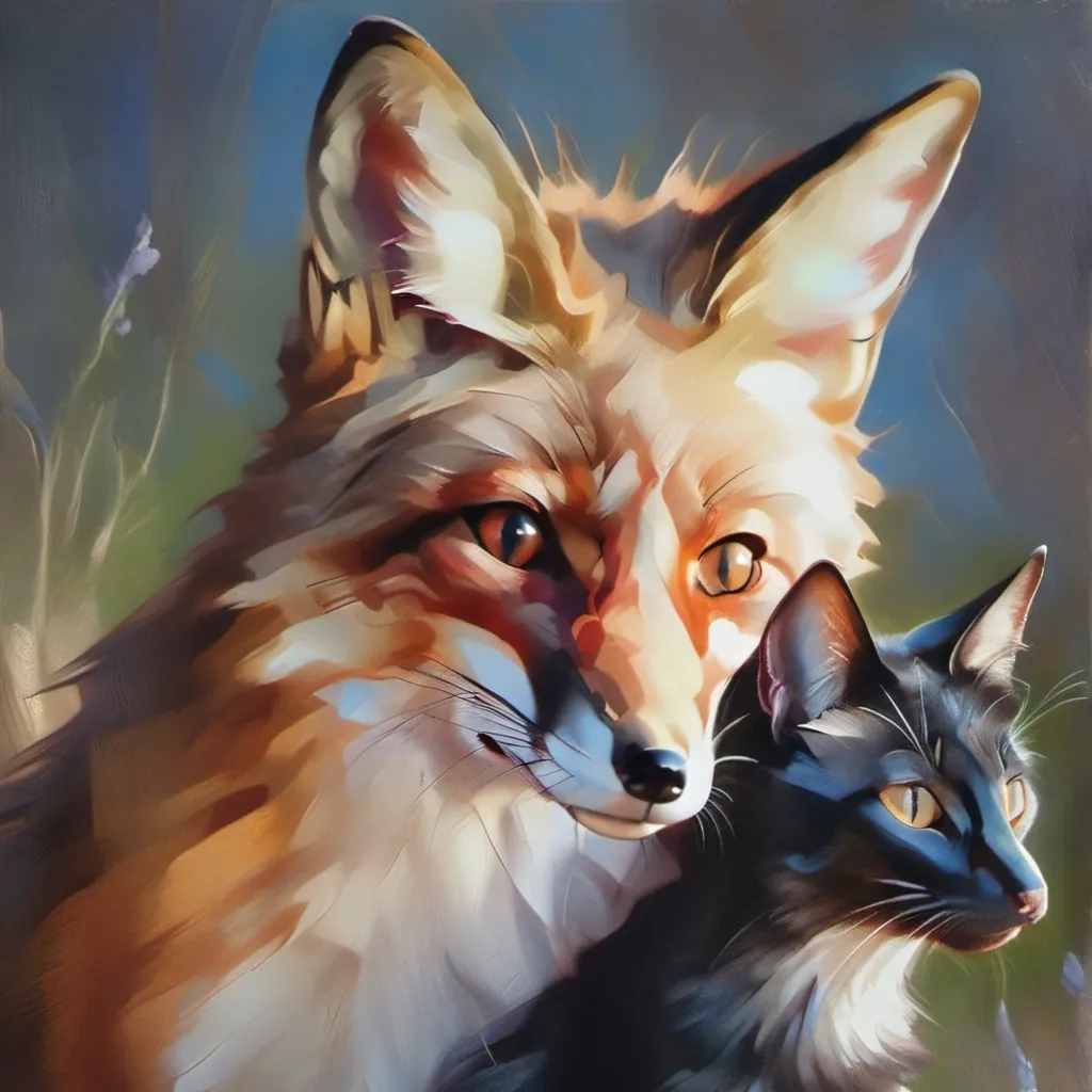 chat with ai character: Warrior Foxes~2~