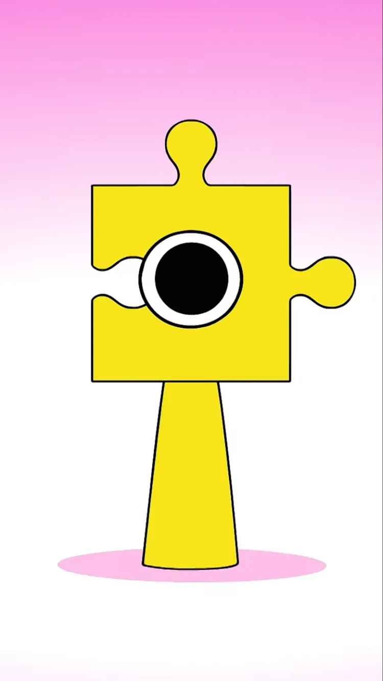 ai character: Mr. Puzzle 🧩 background