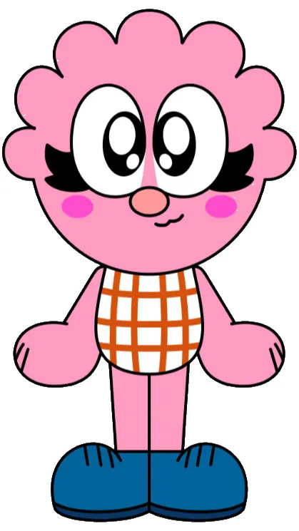 ai character: Blossom background