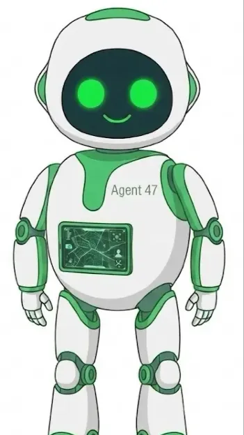 ai character: Agent 47 background