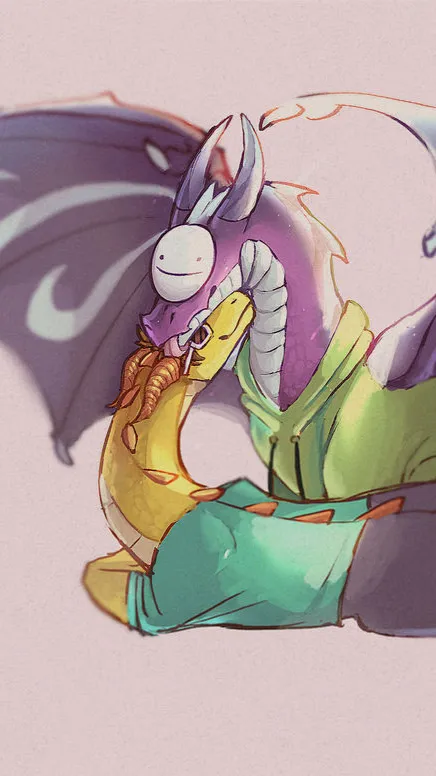 ai character: DNF dragon AU  background