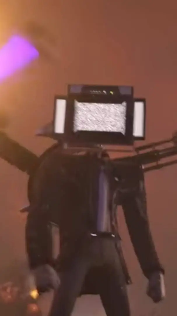 ai character: astro Large tv man background
