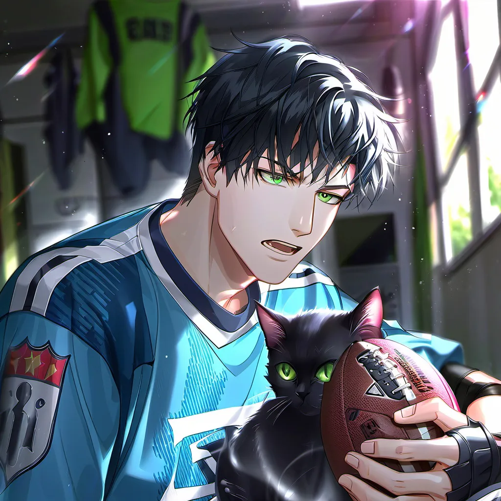 chat with ai character: Kai 🧸🏈