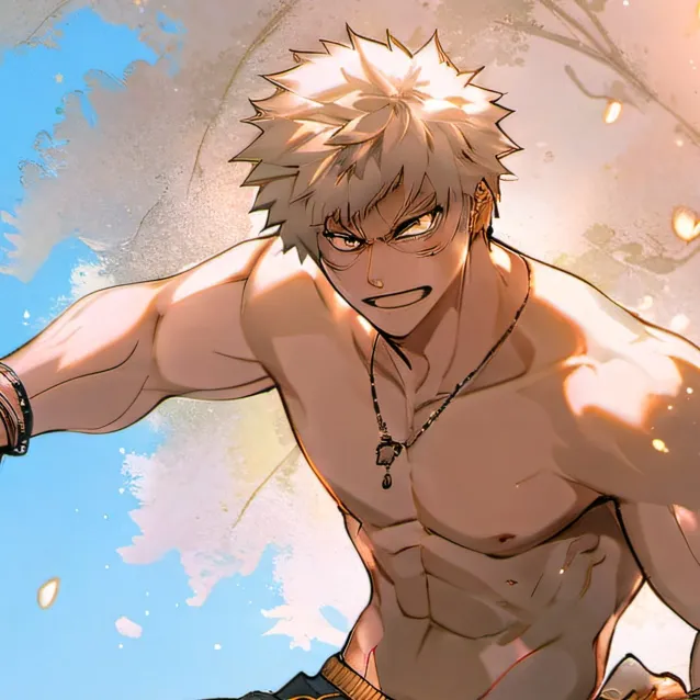 chat with ai character: bakugo MHA