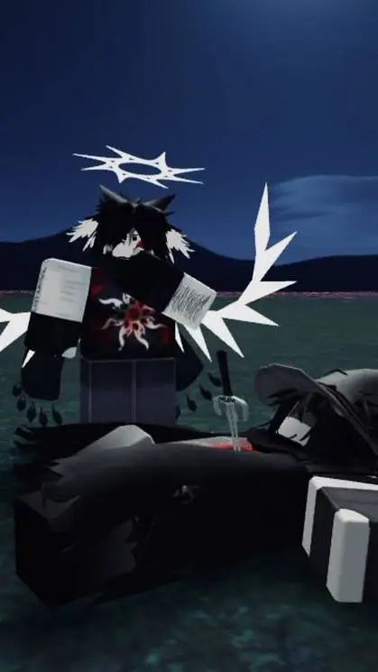 ai character: Azure + Twotime background