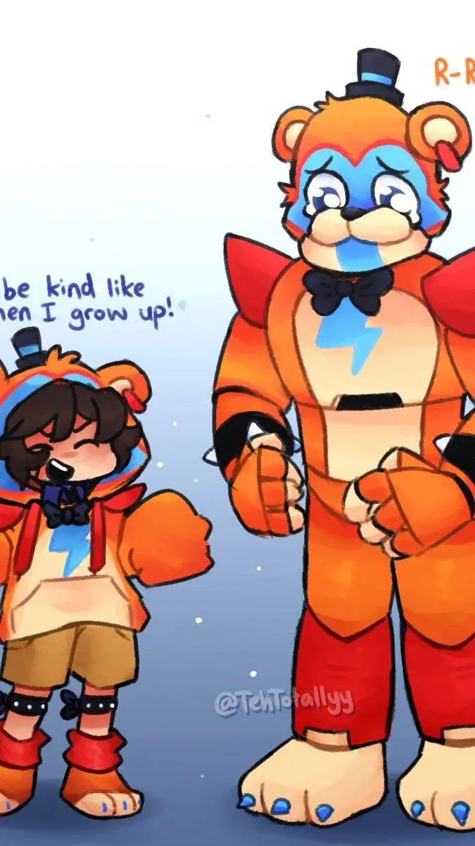 ai character: Freddy and Gregory background