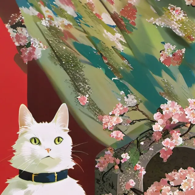 chat with ai character: cat (just a cat)