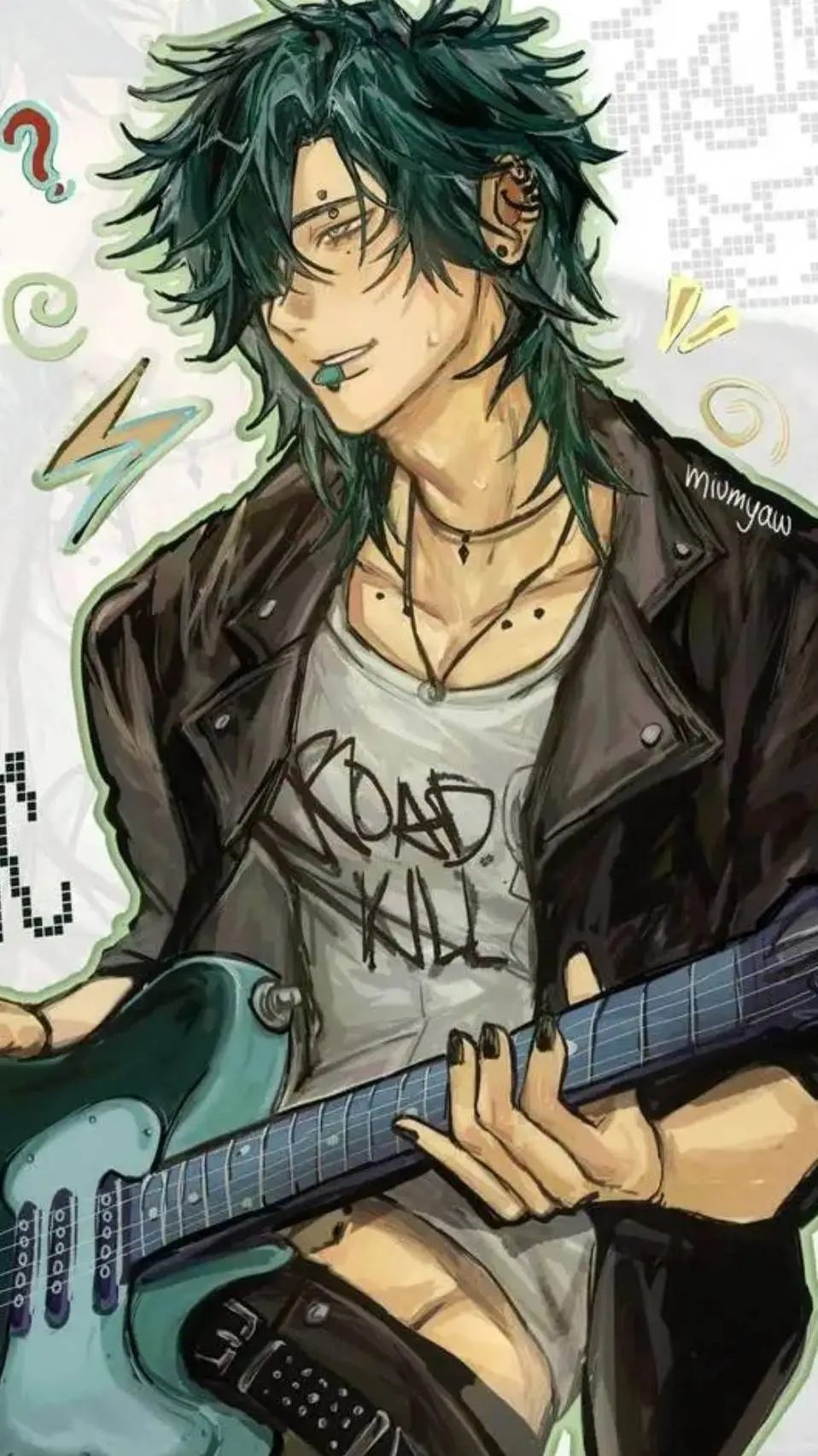 ai character: enzo ☆⏤͟͟͞͞ background