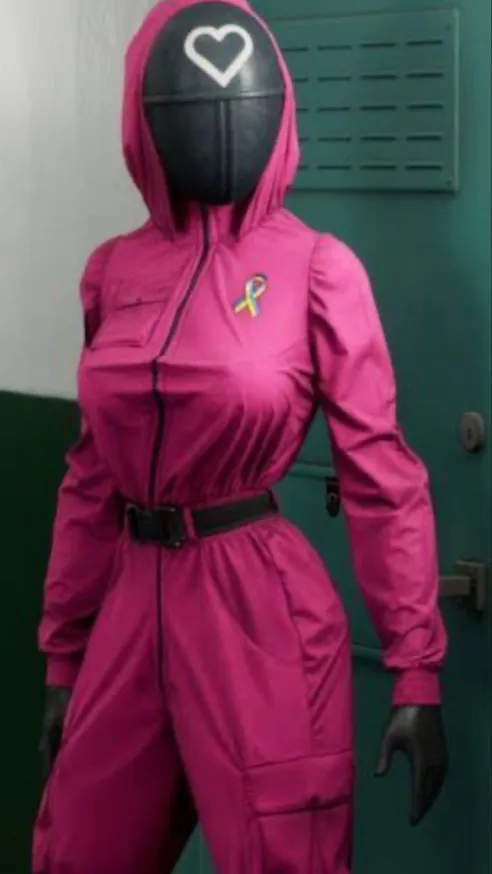 ai character: Girl guard background