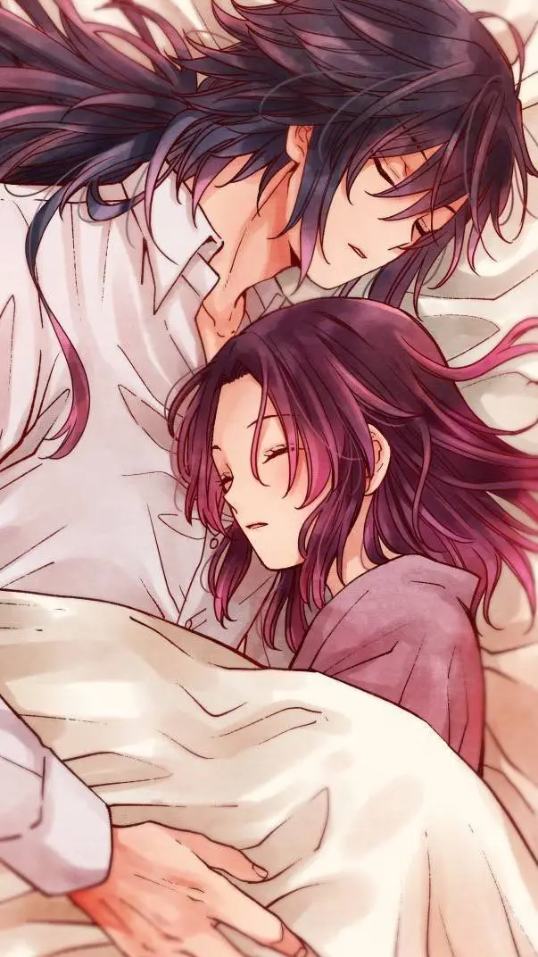 ai character: shinobu x giyu background