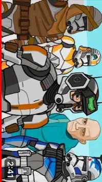 ai character: Clone heaven background