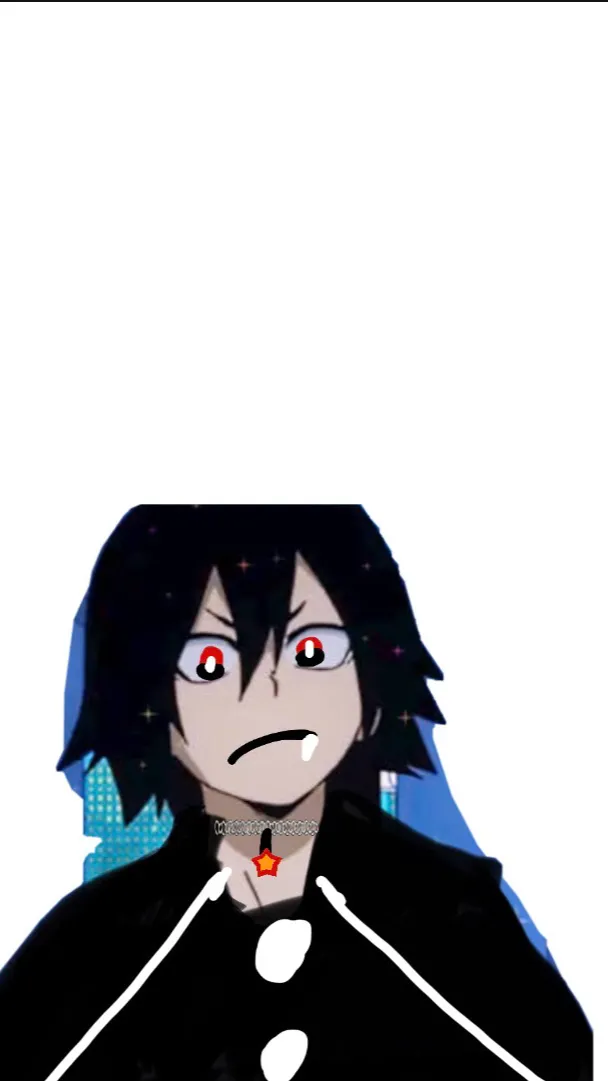 ai character: Kirishima emo ￼ background