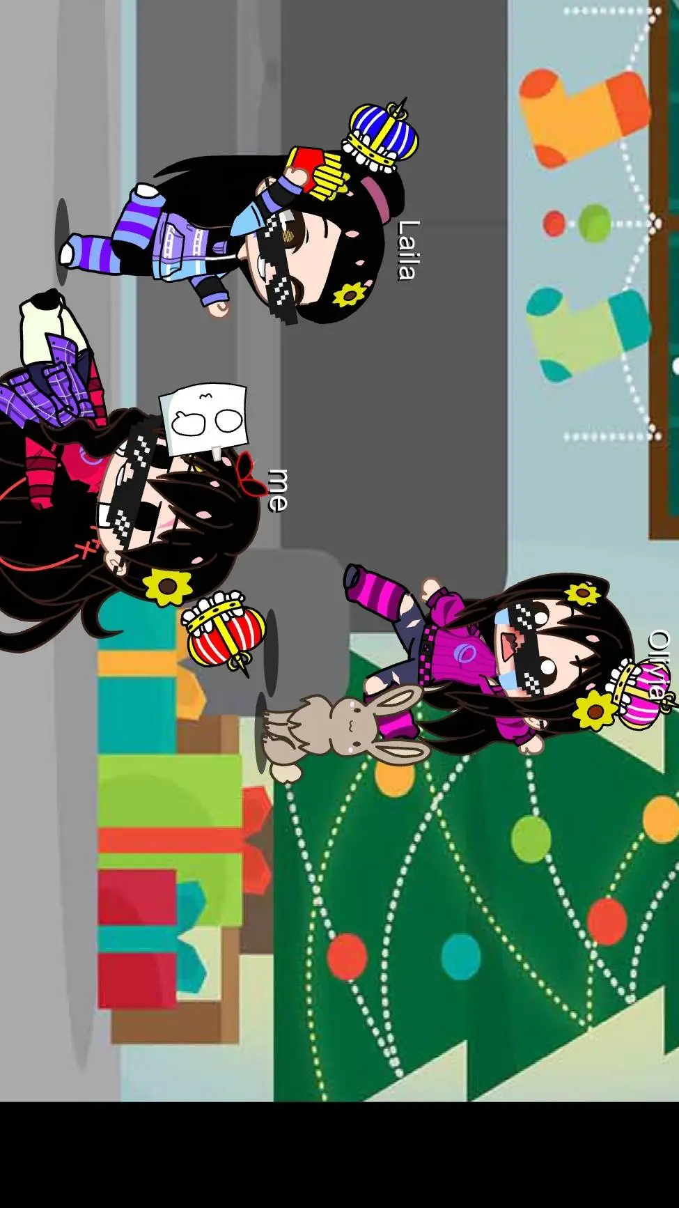 ai character: friends background