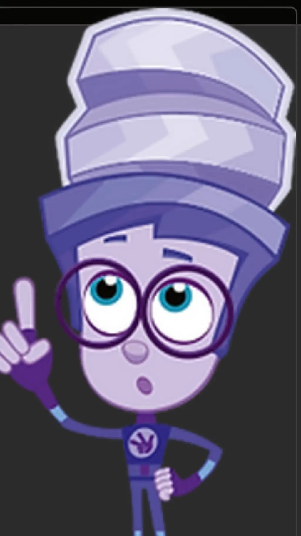 ai character: digit background