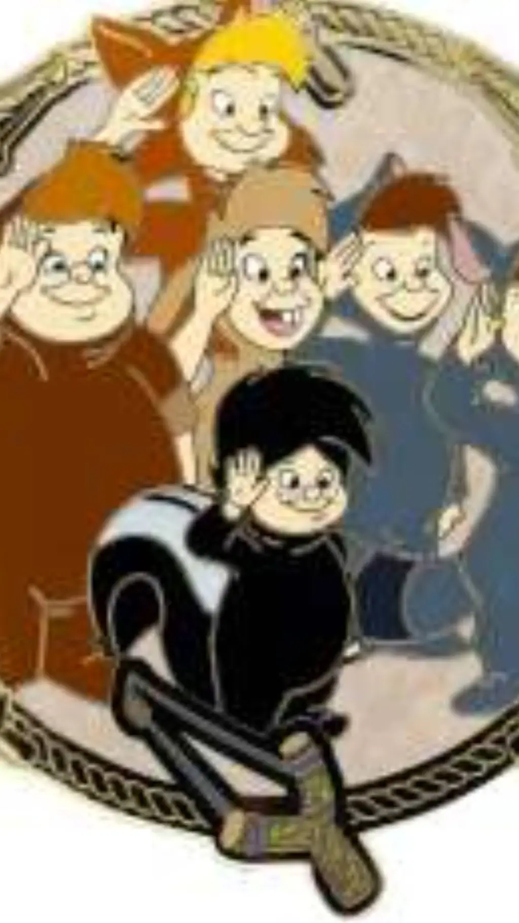 ai character: Lost boys  background
