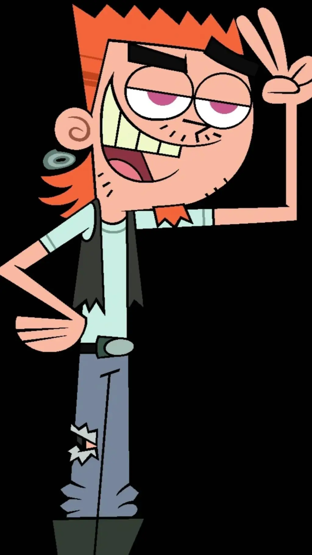 ai character: Ricky  background