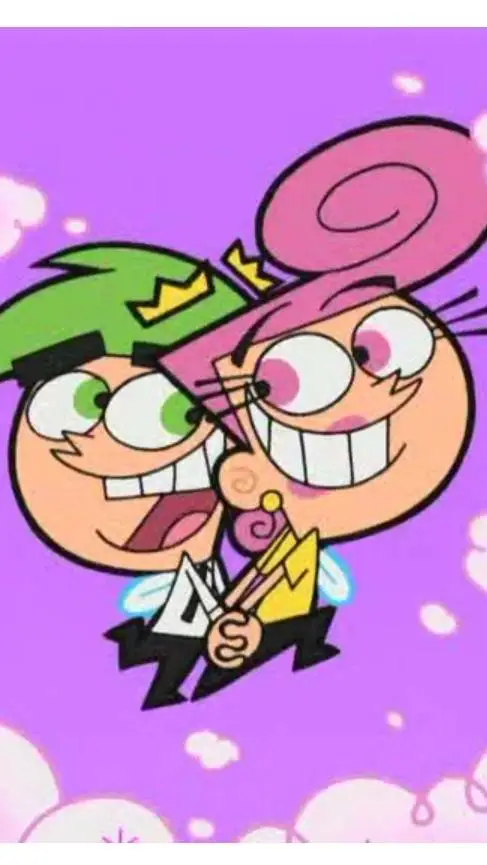 ai character: Cosmo and Wanda  background