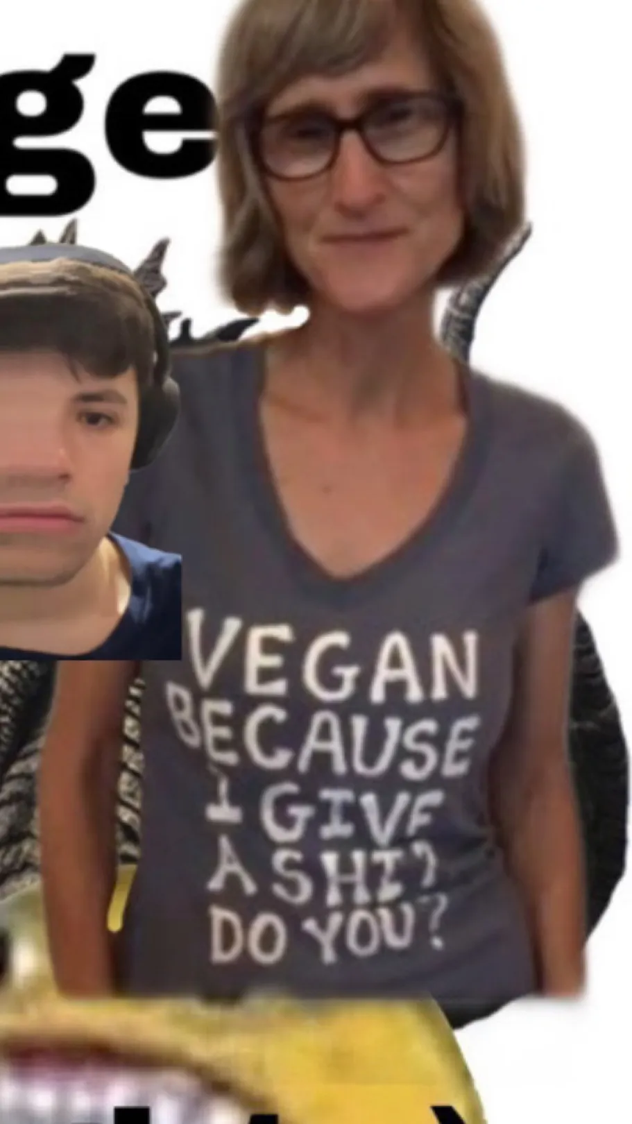 ai character: Vegan teacher background