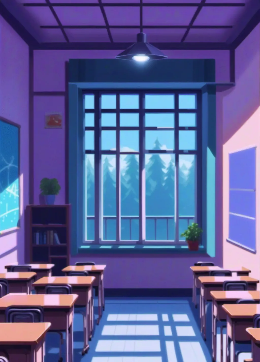 chat with ai character: School