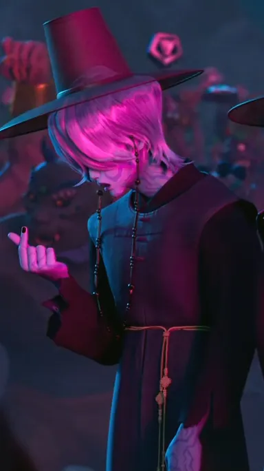 ai character: Demon Mystery  background