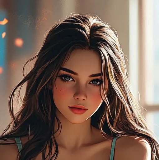 chat with ai character: Cute girl