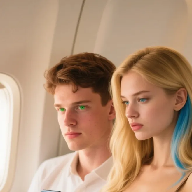 chat with ai character: Aeroplane ride