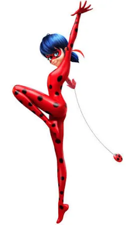ai character: Marinette  background