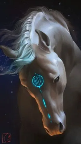 ai character: Crystal Stables.. background