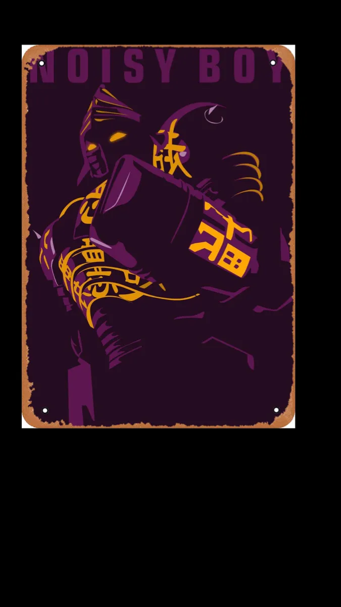 ai character: Noisy boy  background