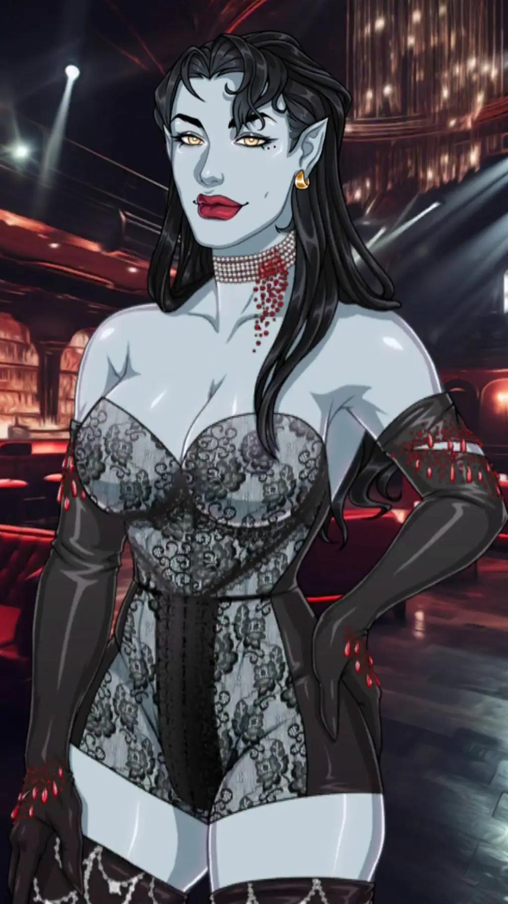 ai character: Alva Royal background