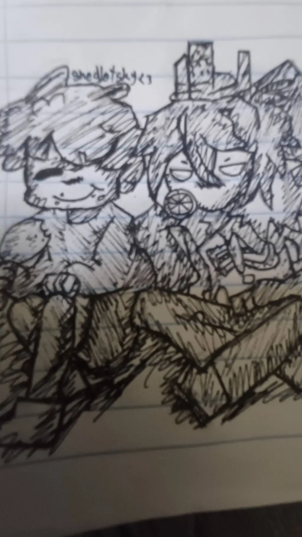 ai character: !Shedletsky & 1x4¡ background