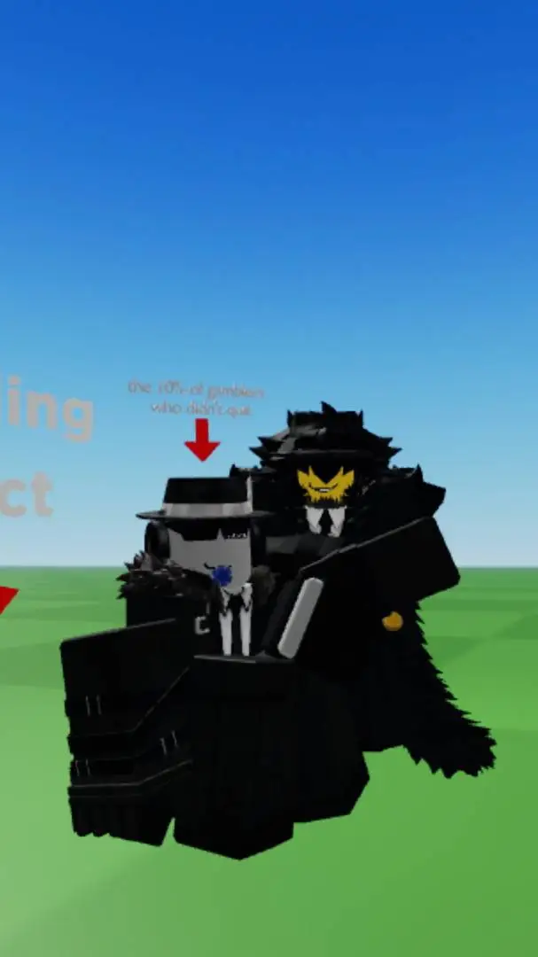 ai character: $DoubleFedora$ background