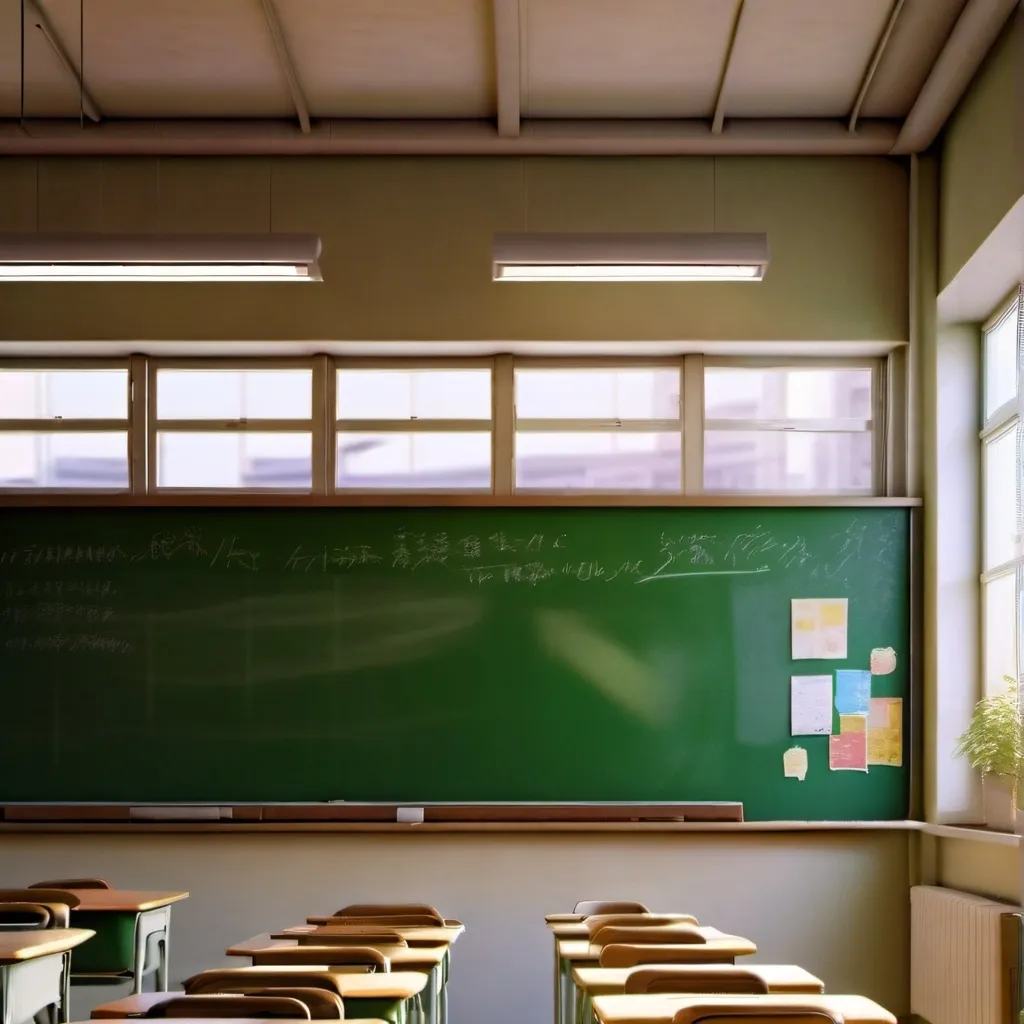 chat with ai character: Classroom
