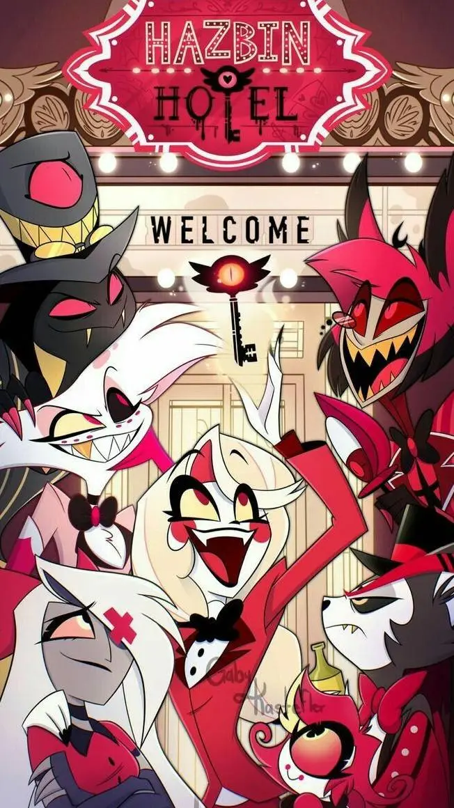 ai character: Hazbin hotel background