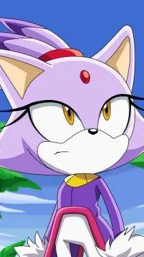 ai character: Blaze The Cat background