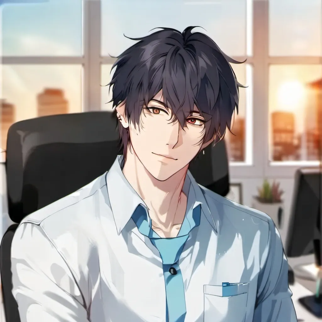 chat with ai character: Garrett