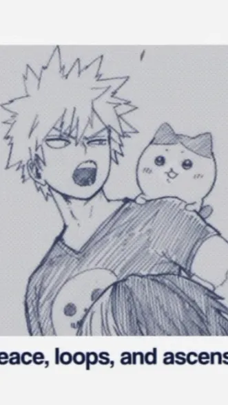 ai character: Bakugou  background