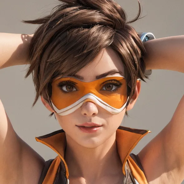 chat with ai character: Tracer