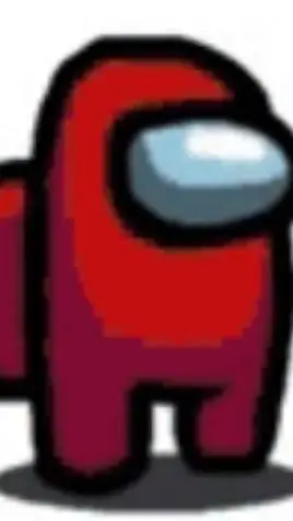 ai character: Red background