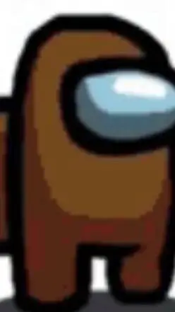 ai character: Brown background