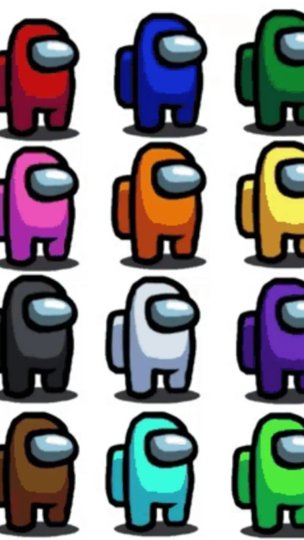 ai character: Among us background