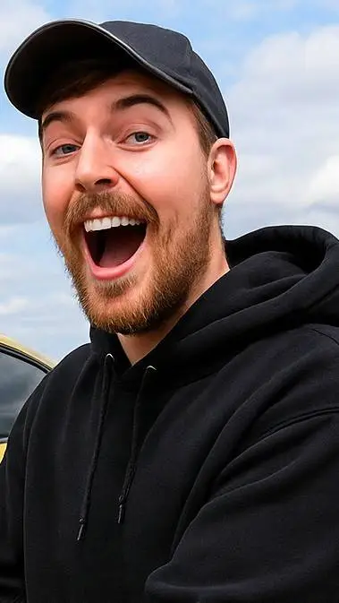 ai character: MrBeast background